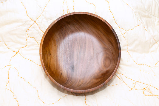 Black Walnut Serving Bowl